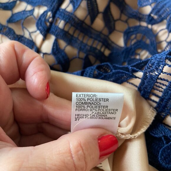 Giani Bini Lace Midi dress Sz 2 - Picture 10 of 10